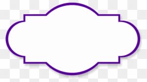 Purple Wedding Borders Clipart - Black And White Shape Clipart - Free Transparent PNG Clipart Images Download. - Transparent PNG Free Download