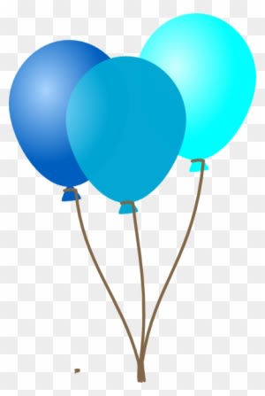 Welcome Back And See You At The Parent Information - Blue Balloons Clip Art - Free Transparent PNG Clipart Images Download. - Transparent PNG Free Download