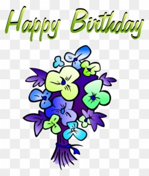 Search Results Happy Birthday Flowers Clip Art Wedding - Happy Birthday Flowers Clip Art - Free Transparent PNG Clipart Images Download. - Transparent PNG Free Download