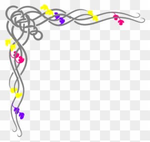 Wedding - Flowers - Clip - Art - Border - Free Transparent PNG Clipart Images Download. - Transparent PNG Free Download