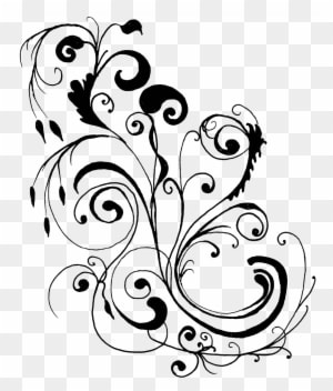 Clip Art Wedding Borders Free - Flower Line Art - Free Transparent PNG Clipart Images Download. - Transparent PNG Free Download