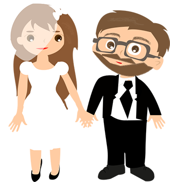 Wedding Picturesbridesmaid Dressesflower Girlsbridalpeace - Cartoon - Free Transparent PNG Clipart Images Download. - Transparent PNG Free Download