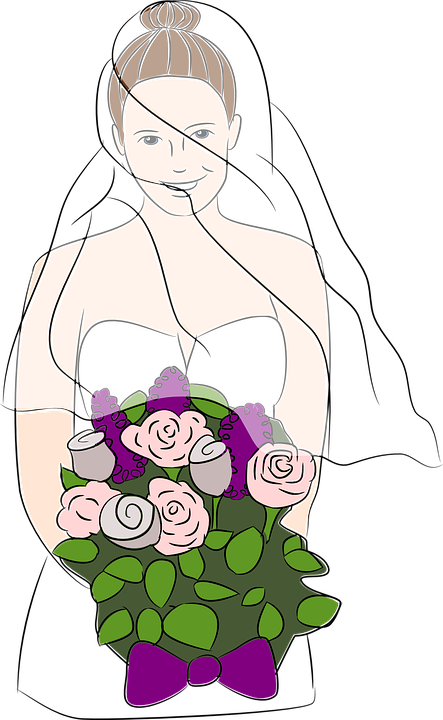 Summer Wedding Cliparts 20, Buy Clip Art - Bride - Free Transparent PNG Clipart Images Download. - Transparent PNG Free Download
