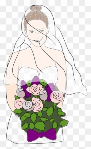 Summer Wedding Cliparts 20, Buy Clip Art - Bride - Free Transparent PNG Clipart Images Download. - Transparent PNG Free Download