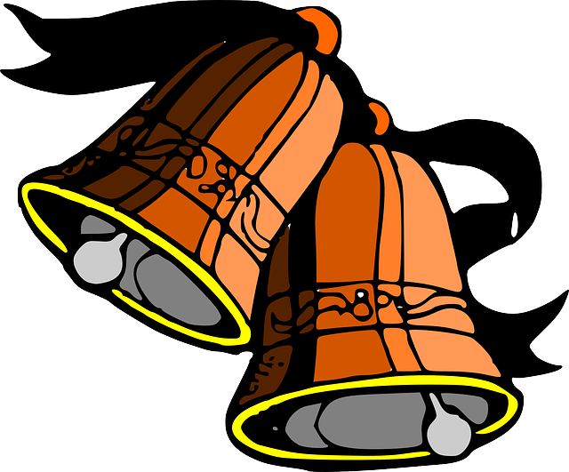 Church, Wedding, Cartoon, Free, Christmas, Snow - Bells Clip Art - Free Transparent PNG Clipart Images Download. - Transparent PNG Free Download