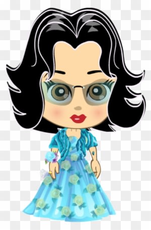 Blue Spring Wedding Dress Sw - Doll - Free Transparent PNG Clipart Images Download. - Transparent PNG Free Download