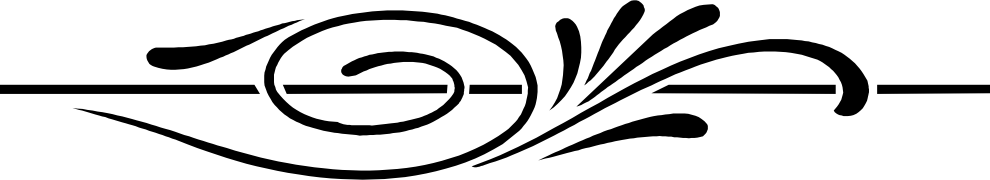 Wedding Program Clipart Graphic Design 40 - Divider Swirl - Free Transparent PNG Clipart Images Download. - Transparent PNG Free Download