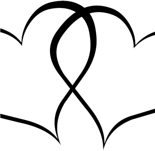 Wedding Heart Design Clipart - Heart Clipart Black And White - Free Transparent PNG Clipart Images Download. - Transparent PNG Free Download