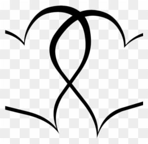 Wedding Heart Design Clipart - Heart Clipart Black And White - Free Transparent PNG Clipart Images Download. - Transparent PNG Free Download