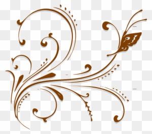 Wedding Cliparts Swirls 14, Buy Clip Art - Write Here Notebooks: Butterfly Notebook/journal/diary - Free Transparent PNG Clipart Images Download. - Transparent PNG Free Download