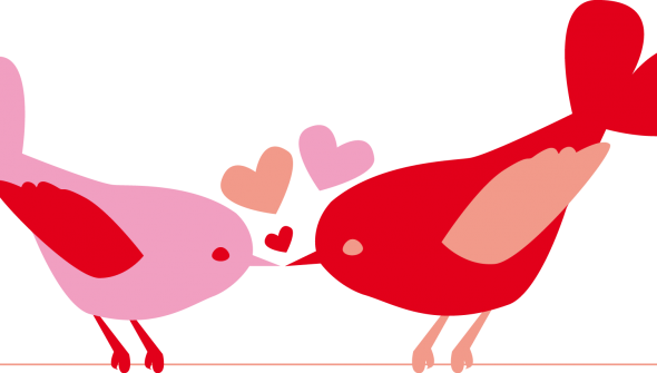 The Little Birds Above Was Designed For A Valentine's - The Little Birds Above Was Designed For A Valentine's - Free Transparent PNG Clipart Images Download. - Transparent PNG Free Download