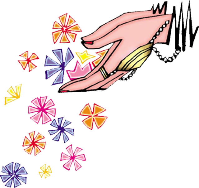 Indian Wedding Clipart Colour Png - Welcome Hands With Flowers - Free Transparent PNG Clipart Images Download. - Transparent PNG Free Download