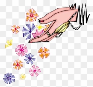Indian Wedding Clipart Colour Png - Welcome Hands With Flowers - Free Transparent PNG Clipart Images Download. - Transparent PNG Free Download