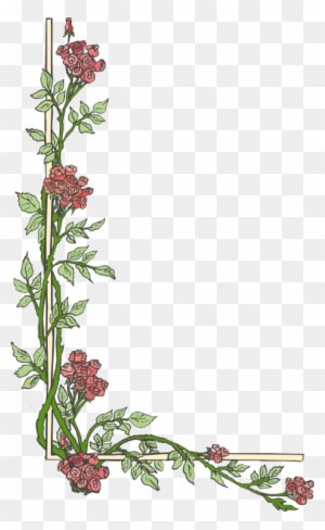 Wedding Page Borders Clipart Library - Cornici Fiori Word - Free Transparent PNG Clipart Images Download. - Transparent PNG Free Download