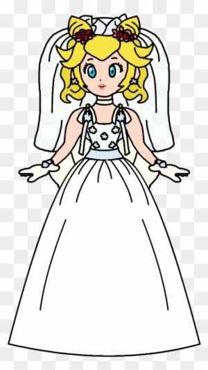 Chibi-usa By Katlime - Princess Peach Dress Ripped - Free Transparent PNG Clipart Images Download. - Transparent PNG Free Download