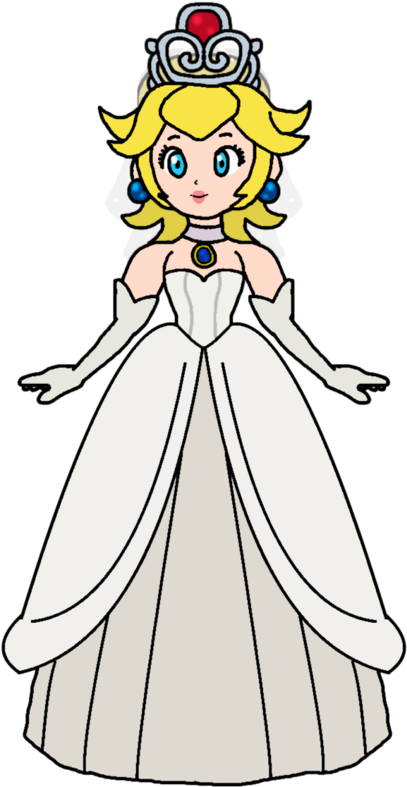 Odyssey Wedding Dress By Katlime - Amiibo Peach Mario Odyssey - Free Transparent PNG Clipart Images Download. - Transparent PNG Free Download