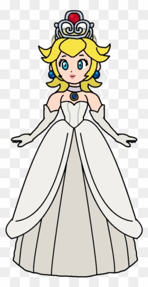Odyssey Wedding Dress By Katlime - Amiibo Peach Mario Odyssey - Free Transparent PNG Clipart Images Download. - Transparent PNG Free Download