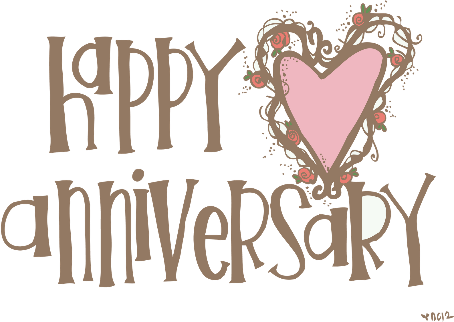 Happy Anniversary Download Wedding Clip Art Free - Happy Anniversary Mom And Dad - Free Transparent PNG Clipart Images Download. - Transparent PNG Free Download