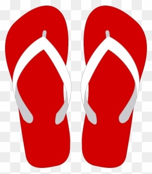 Wedding Clipart Red - Flip Flop Clip Art - Free Transparent PNG Clipart Images Download. - Transparent PNG Free Download