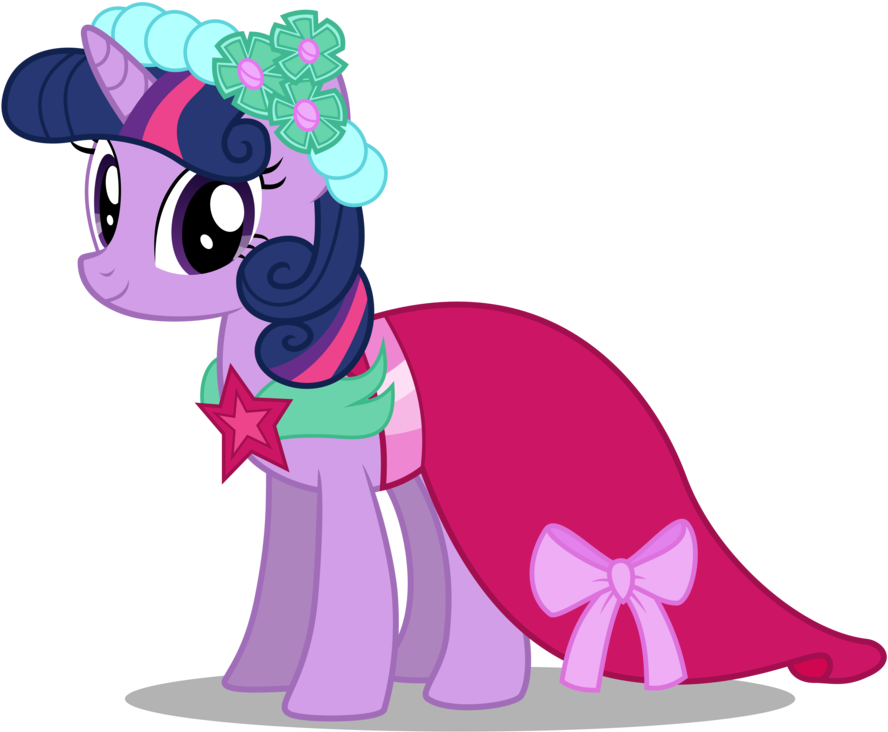 Twilight Wedding Dress By Mamandil - My Little Pony Twilight Sparkle Dress - Free Transparent PNG Clipart Images Download. - Transparent PNG Free Download