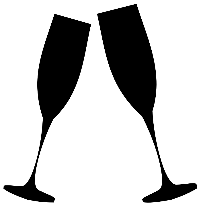 Kelly & Ryan Wedding Birchwoods At Oaklane Woodbridge, - Champagne Glass Vector - Free Transparent PNG Clipart Images Download. - Transparent PNG Free Download