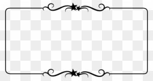 Gallery For > Simple Black Corner Borders Wedding Scroll - Border Frame - Free Transparent PNG Clipart Images Download. - Transparent PNG Free Download