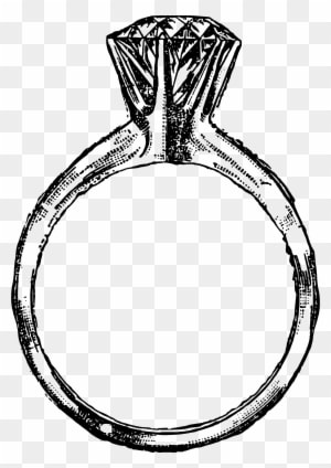 Full Size Of Wedding - Ring Clipart Black And White Png - Free Transparent PNG Clipart Images Download. - Transparent PNG Free Download