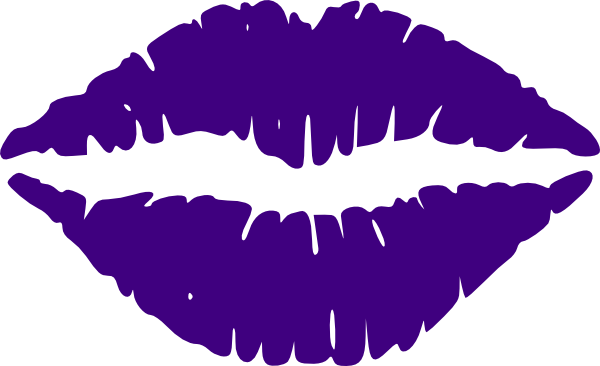 Lips Purple Wedding Clip Art - Lips Clip Art - Free Transparent PNG Clipart Images Download. - Transparent PNG Free Download