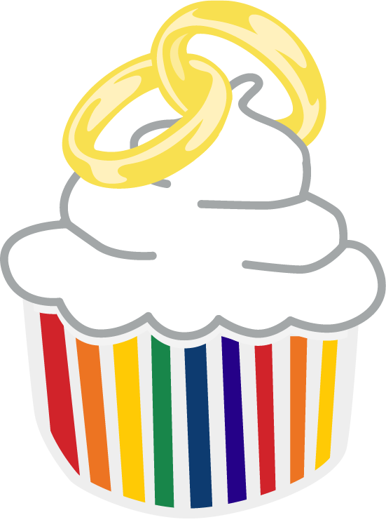 All Lucky Weddings Are Baked With Love And Pride - Cupcake - Free Transparent PNG Clipart Images Download. - Transparent PNG Free Download