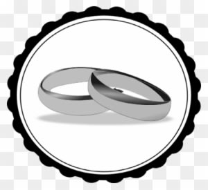 Wedding Ring Clipart - Black And White Ring - Free Transparent PNG Clipart Images Download. - Transparent PNG Free Download
