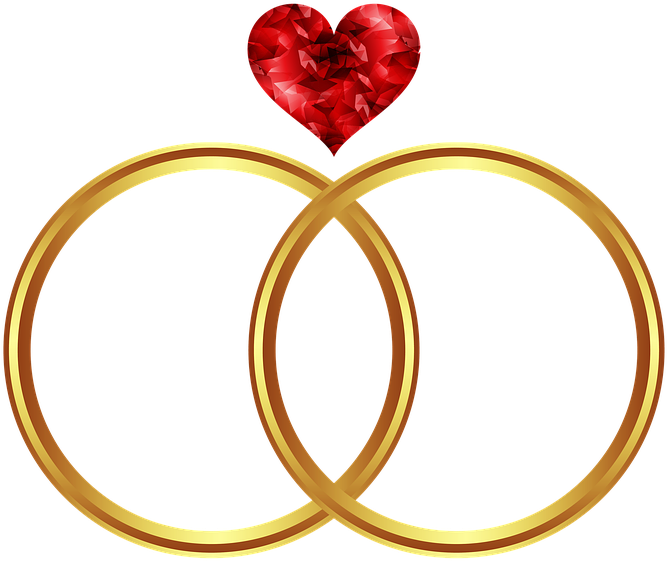 Wedding Hearts Clipart 10, - ! 5'x7'area Rug - Free Transparent PNG Clipart Images Download. - Transparent PNG Free Download