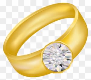 Large Size Of Wedding Rings - Transparent Gold Ring - Free Transparent PNG Clipart Images Download. - Transparent PNG Free Download