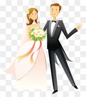 Wedding Embroidery Cliparts - Imagenes De Novios Para Tarjetas De Boda - Free Transparent PNG Clipart Images Download. - Transparent PNG Free Download