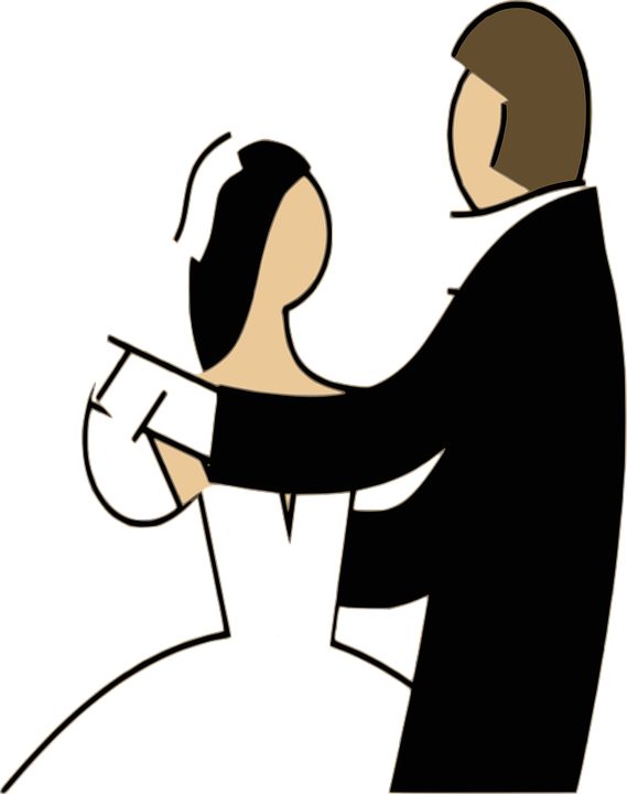 Free Wedding Clipart 13, - Clip Art Couple Dancing Silhouette Png - Free Transparent PNG Clipart Images Download. - Transparent PNG Free Download