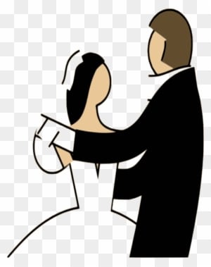 Free Wedding Clipart 13, - Clip Art Couple Dancing Silhouette Png - Free Transparent PNG Clipart Images Download. - Transparent PNG Free Download