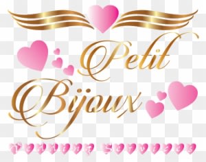 Elegant Feminine Wedding Logo Design For Petit Bijoux - Companynamesideas.com - Free Transparent PNG Clipart Images Download. - Transparent PNG Free Download