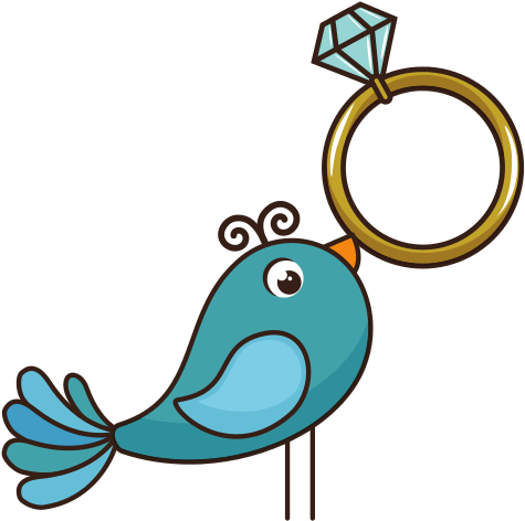 Wedding Diamond Ring - Vector Graphics - Free Transparent PNG Clipart Images Download. - Transparent PNG Free Download