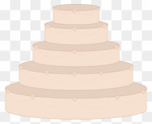 Wedding Cake - Cake Decorating - Free Transparent PNG Clipart Images Download. - Transparent PNG Free Download