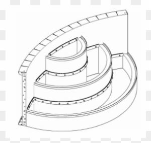 ***custom Order*** 7' 10" X 9' 0 Radius Wedding Cake - Drawing - Free Transparent PNG Clipart Images Download. - Transparent PNG Free Download