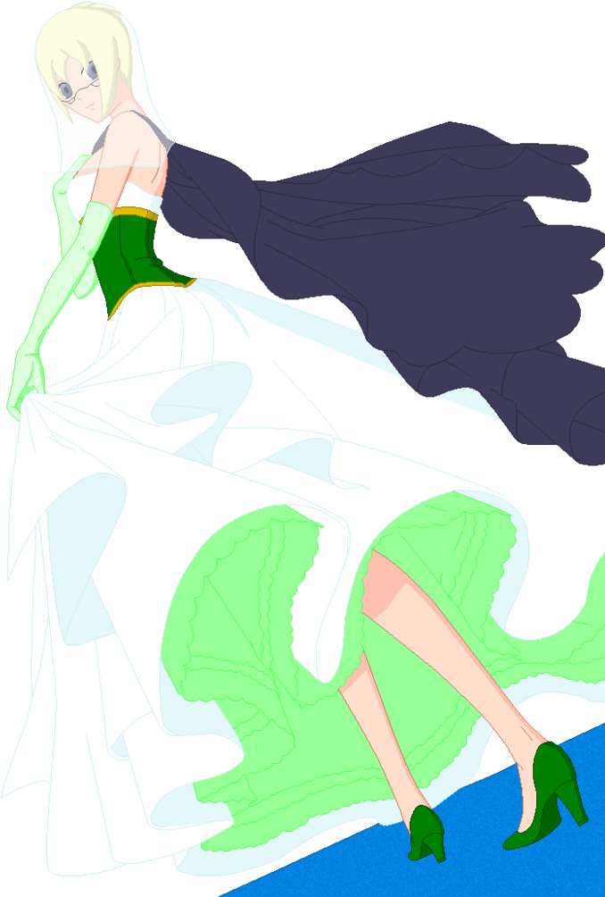 Nikki's Wedding Dress By Calming-thoughts - Illustration - Free Transparent PNG Clipart Images Download. - Transparent PNG Free Download