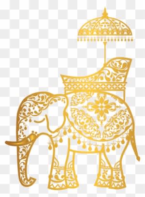 Surprising Indian Elephant Clipart Gold Png Clip Art - Indian Elephant Transparent Background - Free Transparent PNG Clipart Images Download. - Transparent PNG Free Download