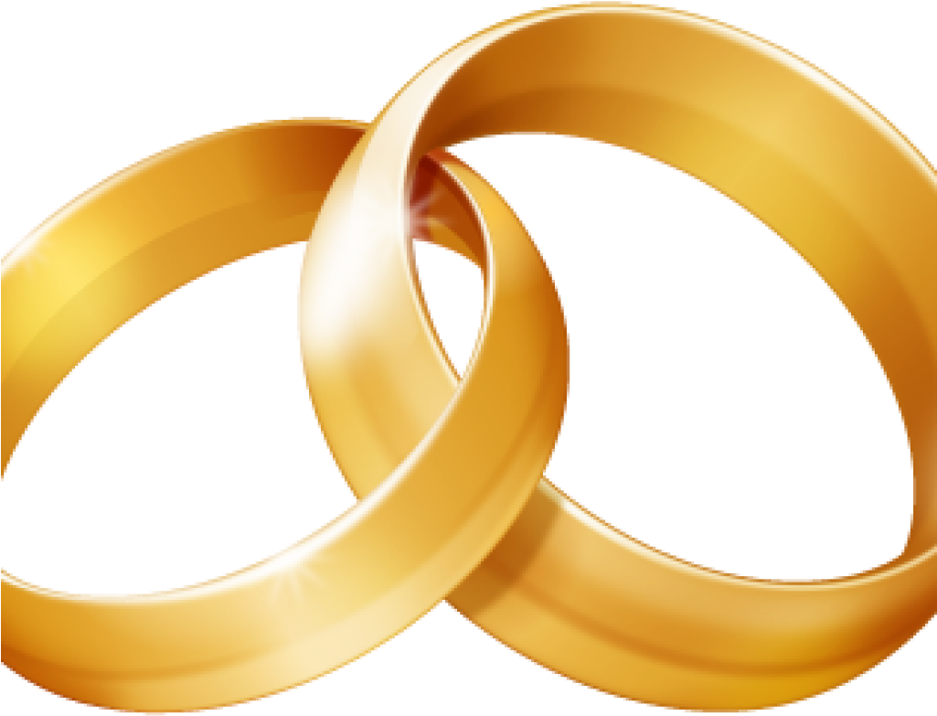 Wedding Ring Clipart Linked Wedding Rings Clipart Free - 2 Ring Clipart - Free Transparent PNG Clipart Images Download. - Transparent PNG Free Download
