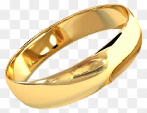 Gold Wedding Rings Png 13 Psd Images Ring Images - One Gold Ring Png - Free Transparent PNG Clipart Images Download. - Transparent PNG Free Download