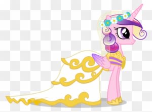 Princess Cadance In Wedding Dress By 90sigma On Deviantart - My Little Pony Princess Cadence Dress - Free Transparent PNG Clipart Images Download. - Transparent PNG Free Download