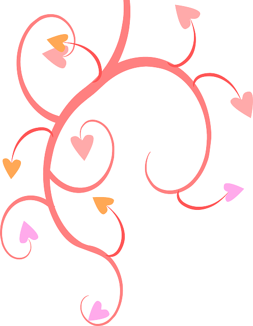 Growing Wedding, Plants, Heart, Hearts, Valentine, - Hearts And Flowers Clip Art Png - Free Transparent PNG Clipart Images Download. - Transparent PNG Free Download