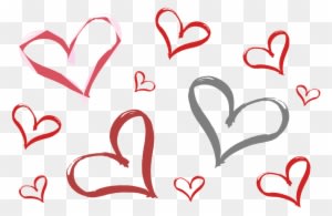 Wedding, Hearts, Heart, Valentine's Day, Love - Srdiecka Kreslene - Free Transparent PNG Clipart Images Download. - Transparent PNG Free Download