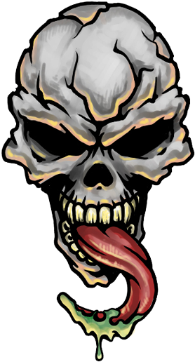 Skull Tattoo Png Transparent Images - Demon Skull Tattoo Designs - Free Transparent PNG Clipart Images Download. - Transparent PNG Free Download