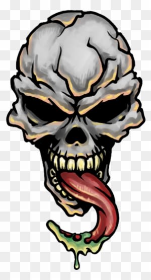 Skull Tattoo Png Transparent Images - Demon Skull Tattoo Designs - Free Transparent PNG Clipart Images Download. - Transparent PNG Free Download