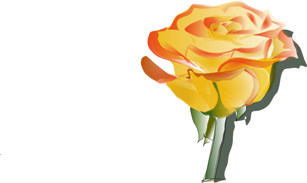 Yellow Rose Border Clipart - Yellow Rose Tattoo Designs - Free Transparent PNG Clipart Images Download. - Transparent PNG Free Download