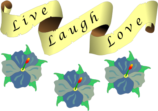Bible Verse Live Love Laugh Tattoos Uweiqv Clipart - Live Laugh Love Tattoos - Free Transparent PNG Clipart Images Download. - Transparent PNG Free Download
